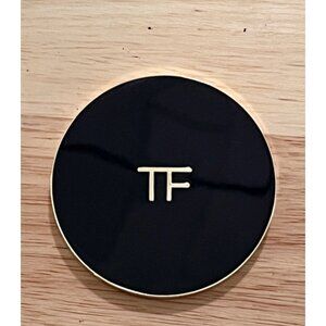 Tom Ford Black & Gold Compact Mirror With Dual Sided Glass